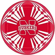 Nebraska Cornhuskers 9 Paper Plates