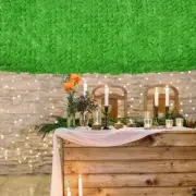 Costway Artificial Ivy Privacy Fence Screen 39" Faux Hedge And Vine Decor Green