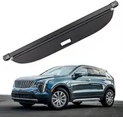 Retractable Cargo Cover Fits for Cadillac XT4 2019-2025 Trunk Cargo Cover Luggage Security Shade Cover Shielding Shade Anti-Peeping Luggage Privacy Screen Canvas