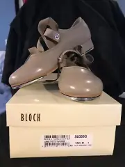 Bloch so350G Annie Tyette Tap Shoe Tan 1 M Girls