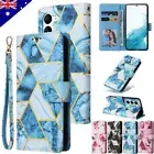 For Samsung S24 S23 S22 S21 FE Ultra Plus S10 S9 Case Wallet Leather Flip Cover