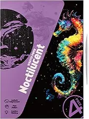 Glitter Art Scratch Paper Set - 4 A4 Sheets Creative Scratch Craft Supplies | Perfect with Wooden Pen for All Ages Drawing, Colouring and Graffiti Shows Landscape and Animal Patterns