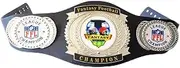 guancrown Fantasy Football Championship Belt - Adjustable Official Fantasy Football Belt - First Place Winner Award for Fantasy Football League, Black