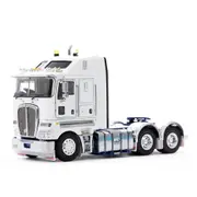 Drake 1:50 Scale Kenworth K200 2.3M Cabin Truck White With Blue Chassis Model