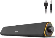 R50 Bluetooth Computer Speakers, 3.5mm PC Sound Bar for Desktop Monitor,