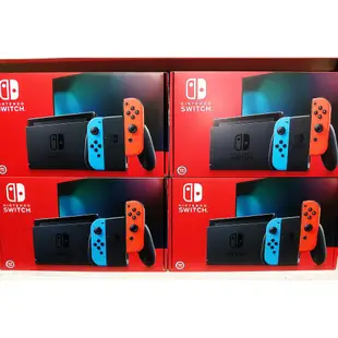 三重任天堂- Nintendo Switch NS 電力加強版 單機 任天堂遊戲機台灣公司貨 超便宜 實體店面 保固一年