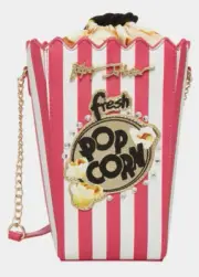 Betsey Johnson Kitsch Butter Me Up Crossbody BJ33800M New Sealed Popcorn Bucket