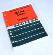 Massey Ferguson Mf600 600 Series Tractor Service Repair Manual Workshop Shop