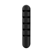 Plastic USB Data Cable Line Holder Organiser Winder Self Adhesive Desktop Grip