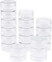 Clear 18-Piece Stackable Storage Containers for