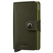 Secrid Miniwallet Compact RFID Wallet - Crisple Kelp