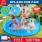 170CM Outdoor Kids Splash Sprinkler Water Play Pad Mat Inflatable Spray Pool Toy