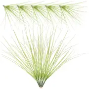 15 Pcs Simulated Reed Grass Plants Artificial Decor Faux Greenery Fake