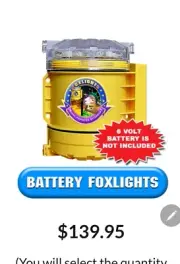 FoxLight Battery Operated