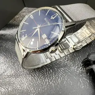 【BULOVA 寶路華】簡約米蘭帶休閒男錶 96B289 39mm 現代鐘錶