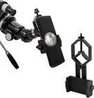 Telescope Adjustable Phone Scope Mount, Smartphone Adapter Mount for Monoculars,
