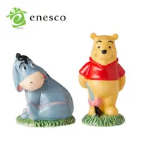 在飛比找PChome24h購物優惠-【正版授權】Enesco 小熊維尼與屹耳 調味料罐組 廚房用