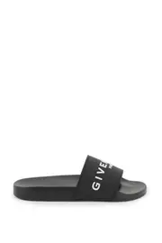 [GIVENCHY] GIVENCHY logo rubber slides 36 Black