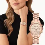 MICHAEL KORS MK RUNWAY 三眼計時女錶 送禮首選-34MM MK7327