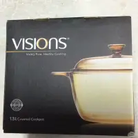 在飛比找蝦皮購物優惠-康寧 VISIONS 雙耳湯鍋1.5l  3.25l  康寧