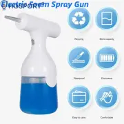 350ML Automatic Foam Soap Dispensers Electric Foam Spray Gun 1200Mah Rechargeabl