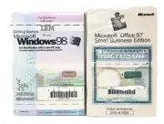 Microsoft Windows 98 Getting Started Book IBM SEALED X04-15755 W/ Office 97 Ed