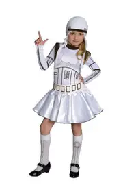 Star Wars Storm Trooper Costume Dress, Large