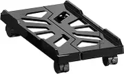 PC Floor Stand ? Rolling Computer Stand with 4 Caster Wheels | Under Desk CPU Holder, Adjustable PC Riser, Heavy Duty Mobile CPU Cart, Ventilated Design for Home and Office, Durable and Carpet Friendl