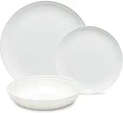 salt&pepper Edge 12 Piece Dinner Set - White - Dinner Sets House Warming Gifts Wedding Gifts