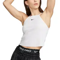 在飛比找蝦皮商城優惠-NIKE 運動背心 女生 NIKE 女羅紋背心-無袖上衣 休