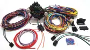 1935 - 1940 Ford Car Pickup Truck 21 Circuit Wiring Harness Wire Kit NEW Deluxe (for: Ford)