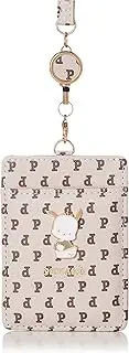 [アルディ] Ardie SR8 Women's Commuter Pass Holder with Reel, Pochacco Beige, W 3.1 x H 4.3 x D 0.2 inches (78 x 110 x 5 mm)