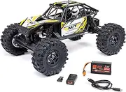 Axial RC Truck UTB18 Capra 4WS 1/18th 4x4 RTR (Comes with Everything Needed to Run), Yellow, AXI-1750T2