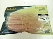 Cabela's Beaver Pearl Red Flk 4.5" Soft Plastic Bait
