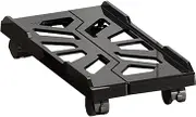 Générique Computer Tower Stand Under Desk, 7.87-11.02 inches Heavy Duty Desktop PC Host Bracket, Ventilated Floor Riser, Rolling Caster Wheels for Gamers, Office, Home Use, Space Saving