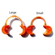 Dental Orthodontic C-Shape Mouth Opener Cheek RetractorSilicone Soft Large Small