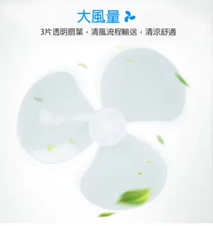 【聯統】16吋平面吹遠可升降電風扇/風扇/立扇/電扇 LT-1629P 機械式電風扇靜音電風扇 台灣 (6折)