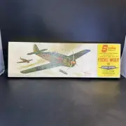 RARE Vintage Sterling Focke-Wulf FW-190 24" R/C or Control Line Balsa Kit NIOB