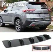 For Nissan Rogue Sentra Carbon Look Rear Bumper Diffuser Splitter Shark Fin Chin (for: Nissan)