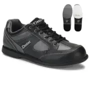NEW Dexter Pro Am II Men's Bowling Shoes, RH, Blk/Grey Alloy, Sizes 7.5 thru 15