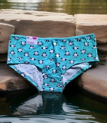 BRILLIANT BASICS Workout Panda Basic Boy-leg Pantie, Size 16