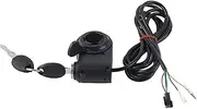 Electric Scooters Throttle Grip, Plastic Thumb Lock Electric Scooters Thumb Throttle, Lightweight Electric Cycle Thumb Control Throttle for Electric Accessory