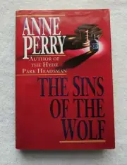 SINS OF WOLF, By Anne Perry, Stated 1st Ed, Signed/Inscribed on Title page, NEW