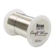 18 Gauge the Bead Smith Tarnish Resistant Craft Wire - Silver 10 Yards