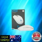 New Logitech G102 G203 LIGHTSYNC Gaming Mouse 6 Buttons 8000DPI White