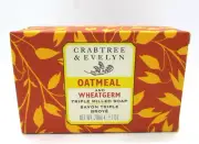 Crabtree & Evelyn Bar Soap Oatmeal and Wheatgerm Triple Milled 7oz