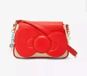 Her Universe Sanrio Hello Kitty Red Bow Baguette Bag NWT kawaii cute
