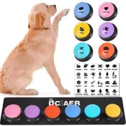 Dog Buttons for Communication,Talking Buttons for Dogs,4 Recordable Sound But...
