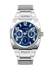 GUESS Men's Silver Blue Prodigy Watch