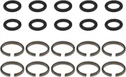 10 Sets Impact Wrench Socket Retainer Retaining Ring with O-Ring Suitable with 1/2 Inch Impact Wrench Tool Parts and Accessories